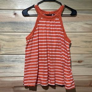 New directions orange tank top